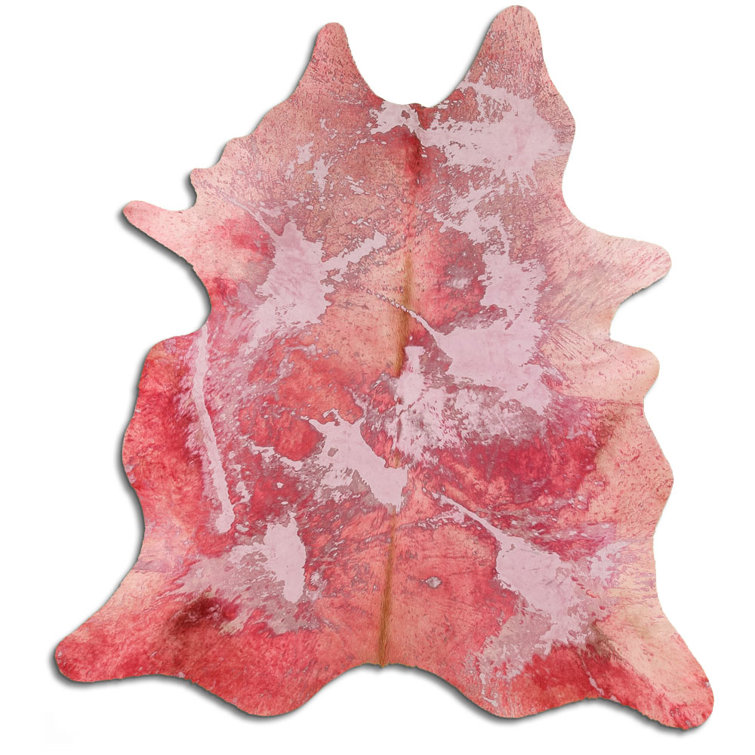 Rosdorf Park Weishaar Cowhide Rug Wayfair